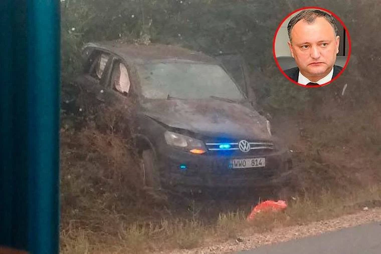 Ύποπτες συμπτώσεις: Σοβαρό τροχαίο για τον φιλορώσο Πρόεδρο της Μολδαβίας – Πιθανή απόπειρα δολοφονίας; (Βίντεο)